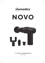 HoMedics NOVO Manual De Instrucciones