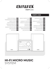 Aiwa MSBTU-300 Manual De Instrucciones