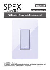 SPEX SLWZ-3WAY-01 Guía De Usuario