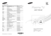 Samsung PS60F5500 Manual Del Usuario