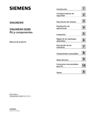 Siemens SINUMERIK 828D Manual De Producto