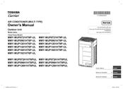 Toshiba Carrier MMY-MUP1201HT9P-UL Manual Del Propietário