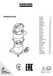 Kärcher IVM 40/24-2 M Lp Manual Del Usuario