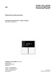 Jung 429 D1 ST Manual De Instrucciones