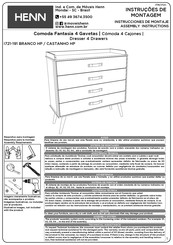 HENN I721-191 BRANCO HP Instrucciones De Montaje