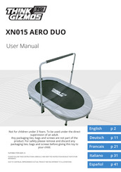 THINK GIZMOS XN015 AERO DUO Manual De Usuario