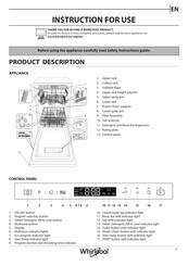 Whirlpool WSIP 4023 PFE Instrucciones De Uso