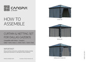 Palram CANOPIA DALLAS 12x20 Manual De Instrucciones