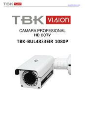 TBK vision TBK-BUL4833EIR Manual