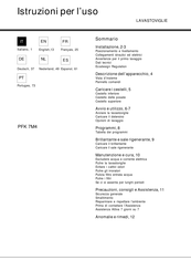 Whirlpool PFK 7M4 Manual De Instrucciones