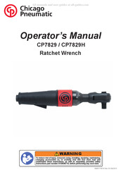 Chicago Pneumatic CP7829 Manual Del Operador