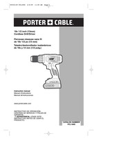 Porter Cable PCL180D Manual De Instrucciones