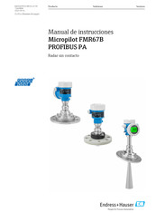 Endress+Hauser Micropilot FMR67B Manual De Instrucciones