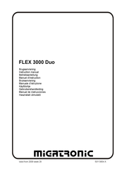 Migatronic FLEX 3000 Duo Manual De Instrucciones