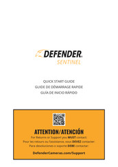 Defender Sentinel EBNS8MP1T8B8 Guia De Inicio Rapido