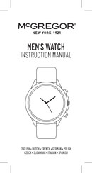 McGREGOR ACT709132589 Manual De Instrucciones