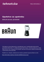 Braun Tribute JB3060BK Manual De Instrucciones
