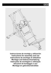 BH FITNESS G530 Instrucciones De Montaje Y Utilización