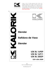 Kalorik USK BL 33029 Manual De Instrucciones