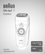 Braun Silk-epil 7 Legs 7180 Manual Del Usuario