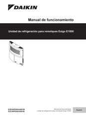 Daikin EZESHP20AUAW1B Manual De Funcionamiento