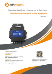 APsystems EZ1 Serie Manual Del Usuario