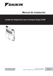 Daikin EZESHP20AUAW1B Manual De Instalación