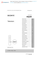 Sony Bravia XR-65A8xJ Guía De Referencia