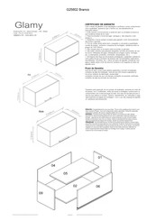 Glamy G25602 Instrucciones De Montaje