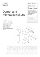 Dornbracht 33 600 730-FF Instrucciones De Montaje