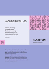 Klarstein WONDERWALL 60 Manual De Instrucciones