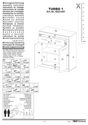 FMD Furniture 4023-001 Instrucciones De Montaje