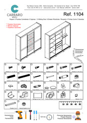 CARRARO Moveis 1104 Instrucciones De Montaje