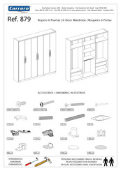 Carraro Moveis 879 Instrucciones De Montaje