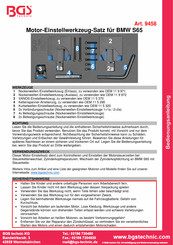 BGS technic BGS 9458 Manual De Instrucciones