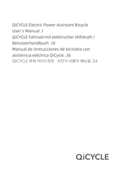 QiCYCLE TDN09Z Manual De Instrucciones