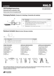 Halo GFLXL200FSUNVDBZSF Instrucciones