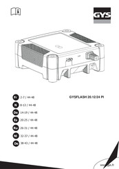 GYS GYSFLASH 20.12/24 PL Manual De Instrucciones