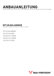 SW-Motech LOC.00.745.10200 Instrucciones De Montaje