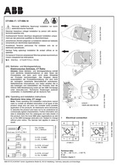 ABB CT-VBS.18 Manual