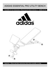 Adidas ADBE-10338 Manual De Instrucciones