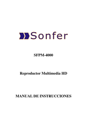 Sonfer SFPM-4000 Manual De Instrucciones