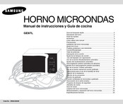 Samsung GE87L Manual De Instrucciones Y Guía De Cocina