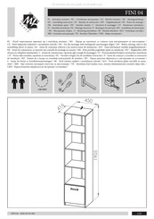 ML MEBLE FINI 04 Instrucciones De Montaje