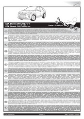 ECS Electronics KI-132-DX Instrucciones De Montaje