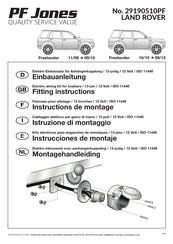 PF Jones 29190510PF Instrucciones De Montaje