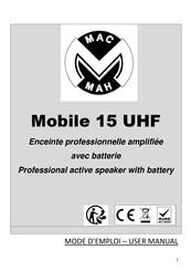 Mac Mah Mobile 15 UHF Manual Del Usuario