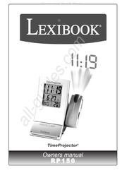 LEXIBOOK TimeProjector RP150 Manual De Instrucciones