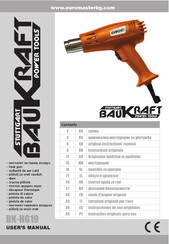 Baukraft BK-HG19 Manual De Instrucciones Original