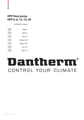 Dantherm HPP Serie Manual De Instalación